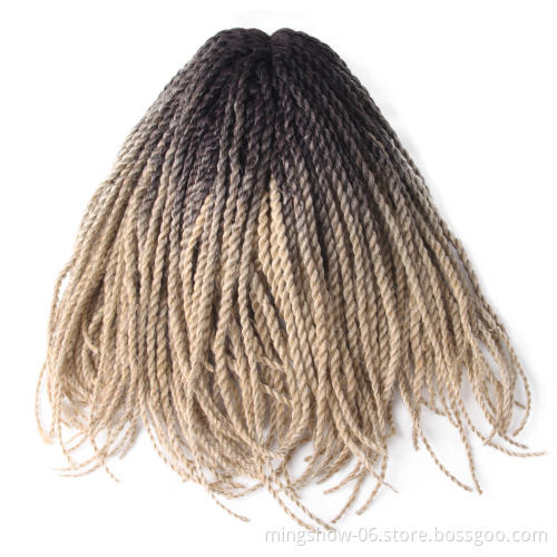 Cheap blonde wig, braided and twisted ombre blonde lace front wig